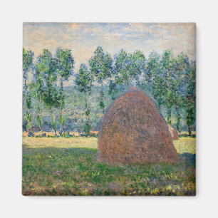 Imán Claude Monet - Haystacks cerca de Giverny