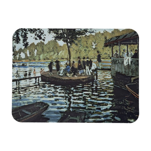 Imán Claude Monet | La Grenouillere (Horizontal)
