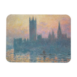 Imán Claude Monet Las cámaras del Parlamento, la pues