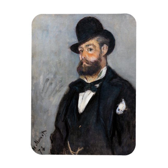 Imán Claude Monet - Leon Monet (Vertical)