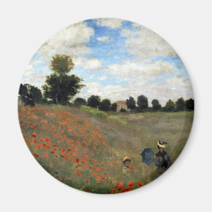 Imán Claude Monet - Les Coquelicots