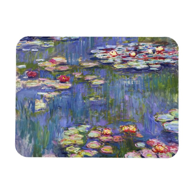 Imán Claude Monet - Lilies de agua / Nympheas (Horizontal)