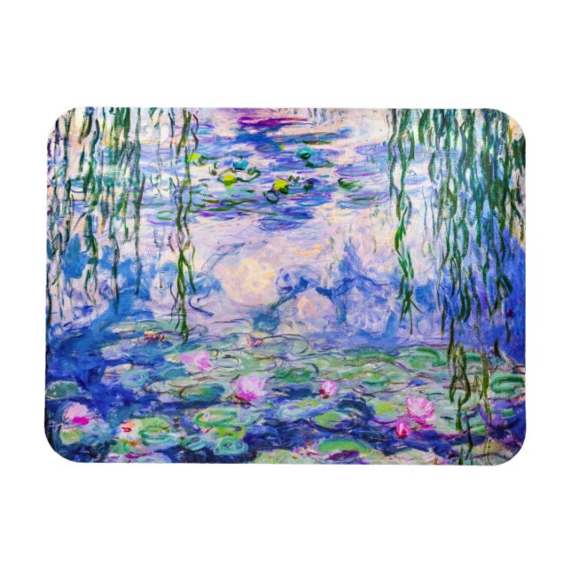 Imán Claude Monet - Lilies de agua / Nympheas 1919 (Horizontal)