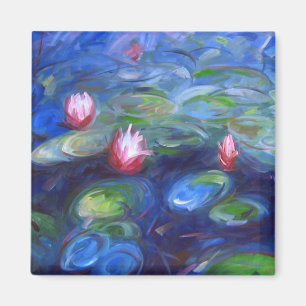 Imán Claude Monet: Lirios de agua 2