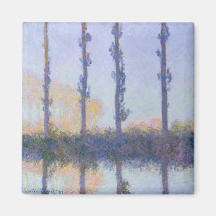 Imán Claude Monet   Los Cuatro Árboles