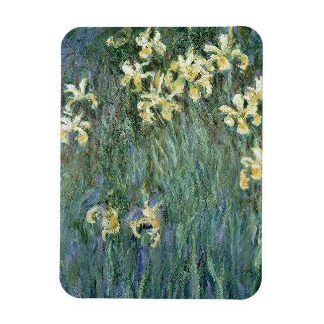 Imán Claude Monet | Los irlandeses amarillos (Vertical)