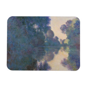 Imán Claude Monet  Mañana en el Sena cerca de Giverny