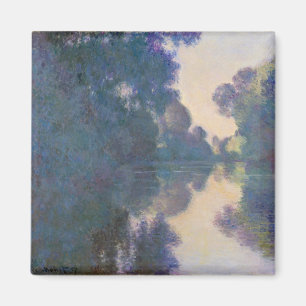 Imán Claude Monet  Mañana en el Sena cerca de Giverny