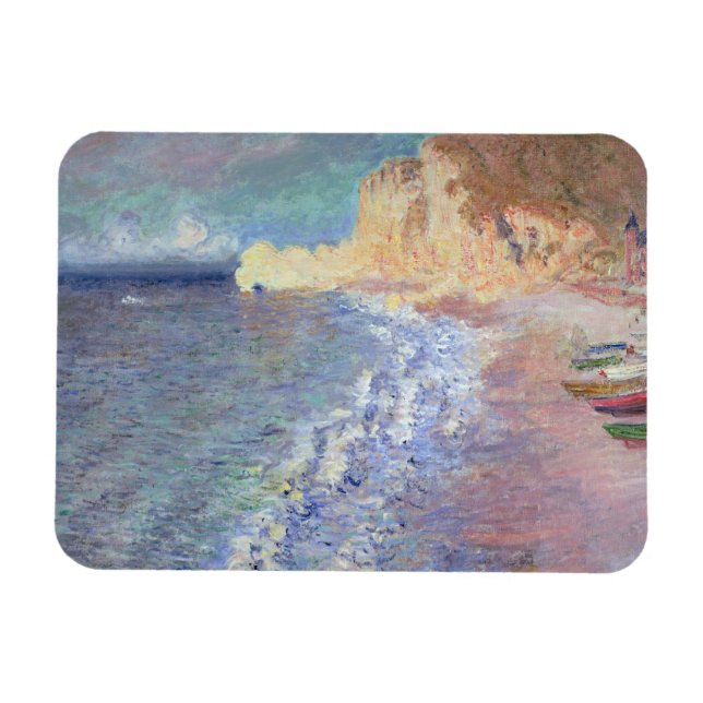 Imán Claude Monet | Mañana en Etretat (Horizontal)