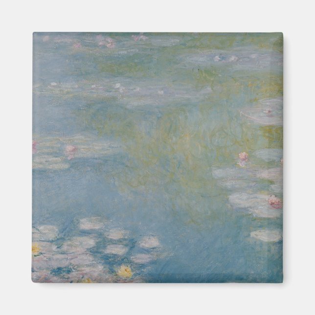 Imán Claude Monet | Nympheas en Giverny, 1908 (Frente)