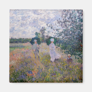 Imán Claude Monet - Paseo cerca de Argentina