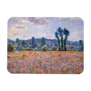 Imán Claude Monet - Poppy Field 1890 (Giverny)