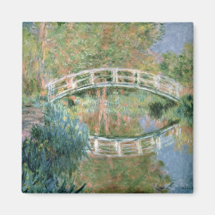 Imán Claude Monet   Puente japonés, Giverny