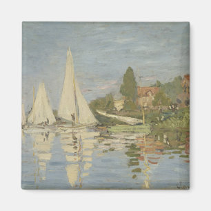 Imán Claude Monet Regattas, un viejo escritor argentino