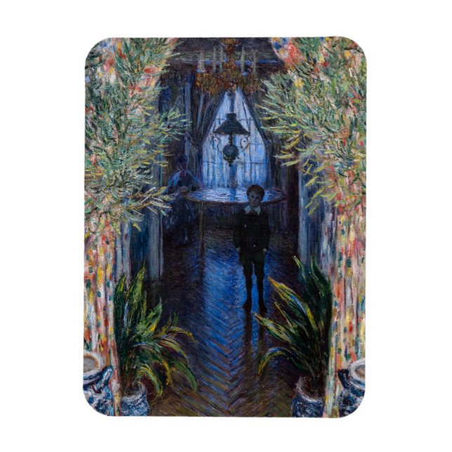Imán Claude Monet - Rincón del Apartamento (Vertical)