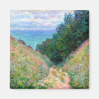 Imán Claude Monet: Sendero en La Cavee Pourville