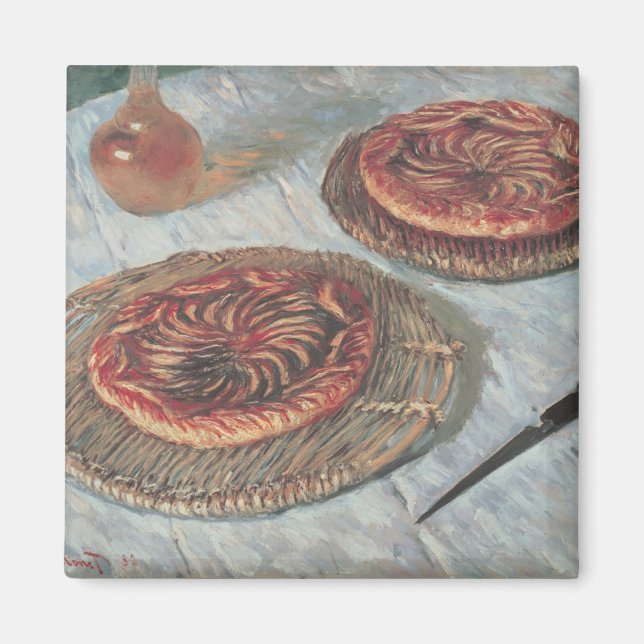 Imán Claude Monet | Tartas de frutas, 1882 (Frente)