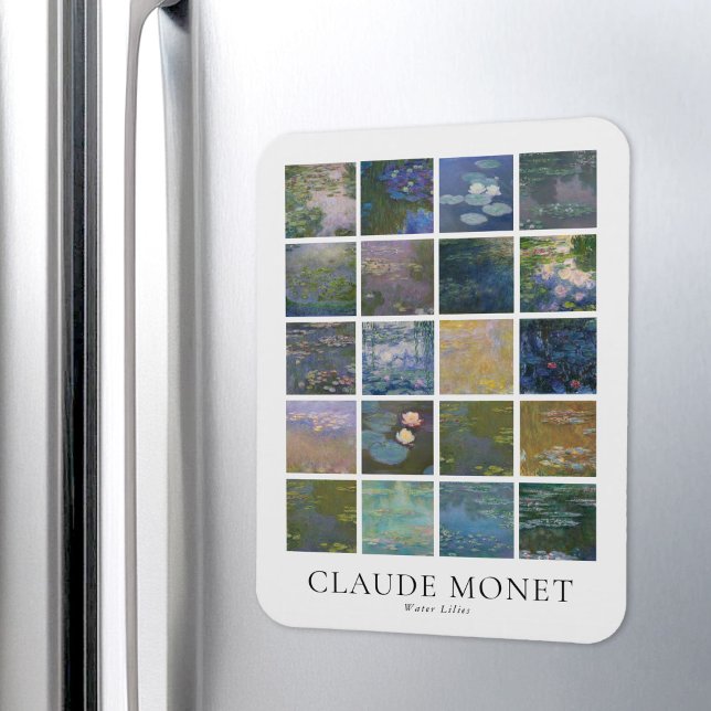 Imán Claude Monet Water Lilies (Subido por el creador)