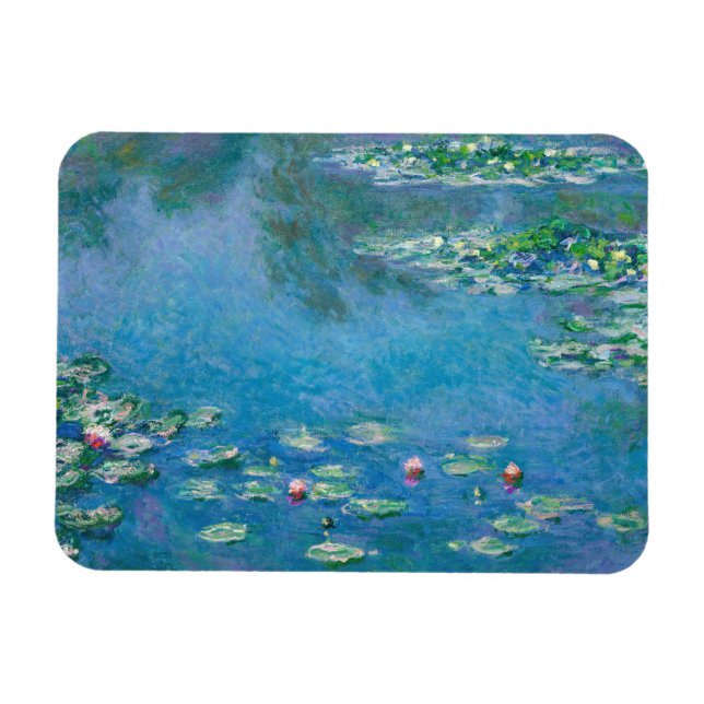 Imán Claude Monet - Water Lilies 1906 (Horizontal)