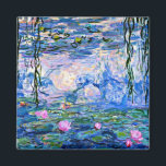 Imán Claude Monet - Water Lilies, 1919<br><div class="desc">Pintura de Monet de Water Lilies,  1919,  imán frigorífico. VIRGINIA5050,  productos y regalos diseñados por personalizados en www.zazzle.com/virginia5050*,  PaulKleeGiftShop,  InternationalGifts,  RetirementGiftStore,  BirthdayGiftStore,  ILoveGiftStore y FloridaGiftStore.zazzle.com/FloridaGiftStore.</div>