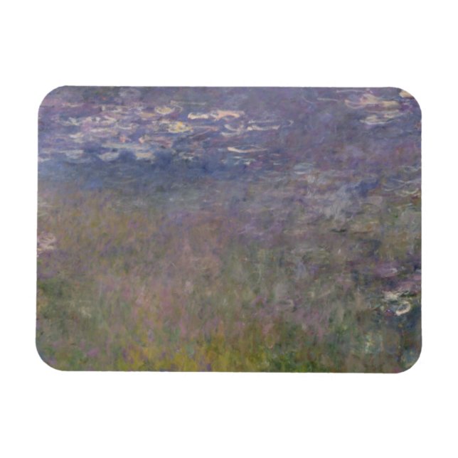 Imán Claude Monet | Water Lilies Agapanthus (Horizontal)