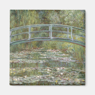 Imán Claude Monet Water Lily Pond (puente japonés de fú