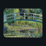 Imán Claude Monet - Water Lily Pond y Puente Japanés<br><div class="desc">The Water Lily Pond and the Japanese Bridge / Le Bassin aux nympheas - Claude Monet,  1899</div>