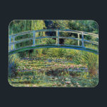Imán Claude Monet - Water Lily Pond y Puente Japanés<br><div class="desc">The Water Lily Pond and the Japanese Bridge / Le Bassin aux nympheas - Claude Monet,  1899</div>