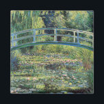 Imán Claude Monet - Water Lily Pond y Puente Japanés<br><div class="desc">The Water Lily Pond and the Japanese Bridge / Le Bassin aux nympheas - Claude Monet,  1899</div>