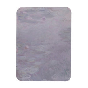 Imán Claude Monet Waterlilies de color claro