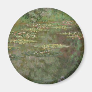 Imán Claude Monet Waterlilies o Water Lily Pond
