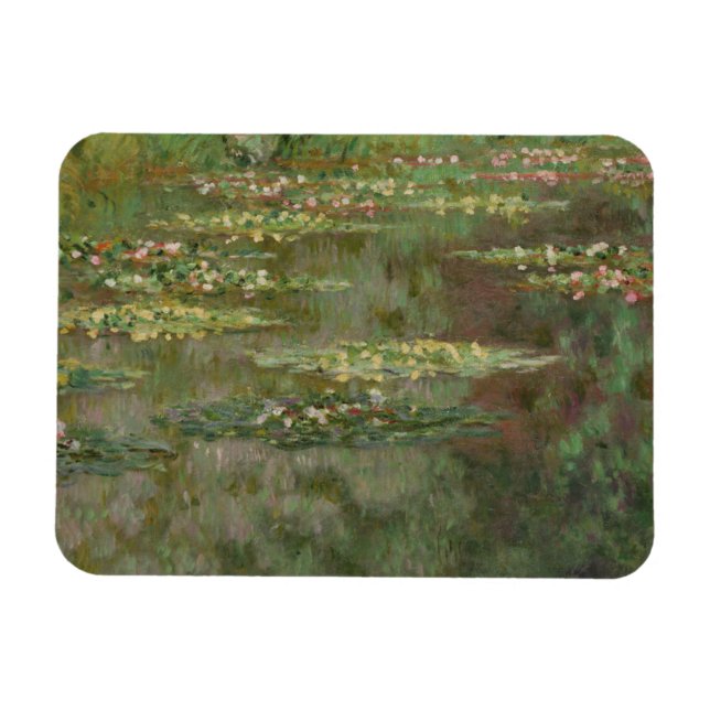 Imán Claude Monet | Waterlilies o Water Lily Pond (Horizontal)