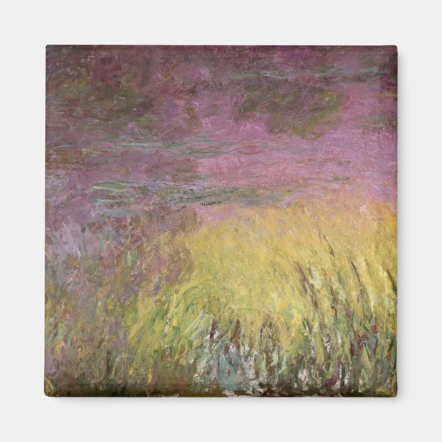 Imán Claude Monet | Waterlilies Sunset, 1915-26 (Frente)