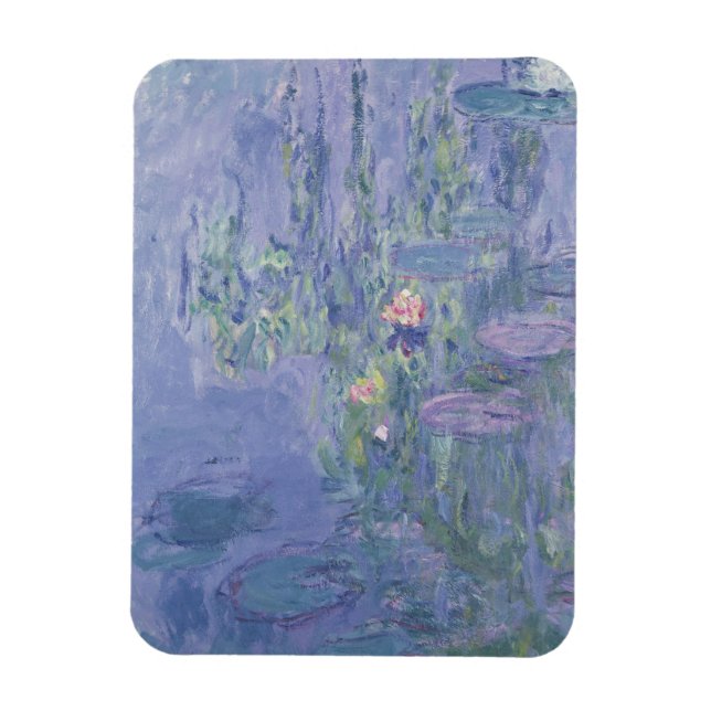 Imán Claude Monet | Waterlios (Vertical)