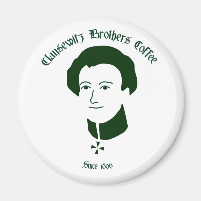 Imán Clausewitz Brothers Fridge Magnet (Frente)