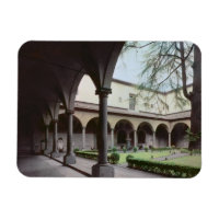 Claustro del convento, reconstruido en 1442 (foto)