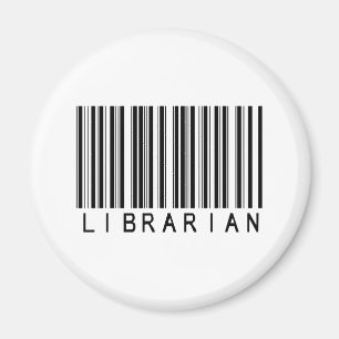Imán Clave de barras del bibliotecario