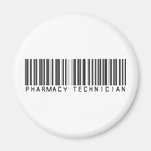 Imán Clave de barras del técnico de la farmacia
