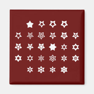 Imán Clave de código de cifrado de símbolos de ABC a St