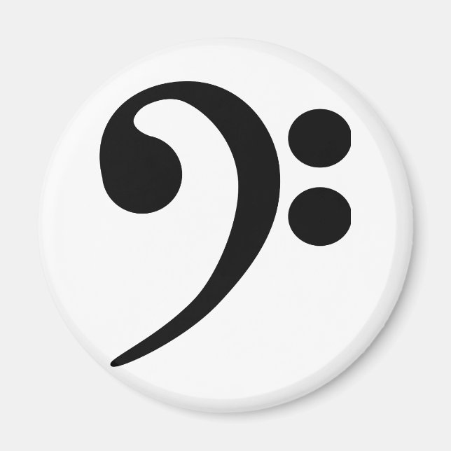 Imán Clave de Fa (Frente)