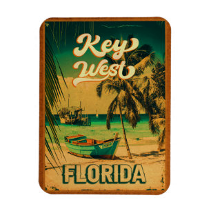 Imán clave oeste de la isla de Florida Vacaciones Souve