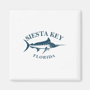 Imán Clave retro siesta en Florida pesca vintage