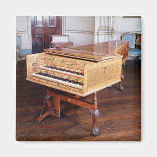 Imán Clavicordio, por Jacob Kirckman, inglés, 1766