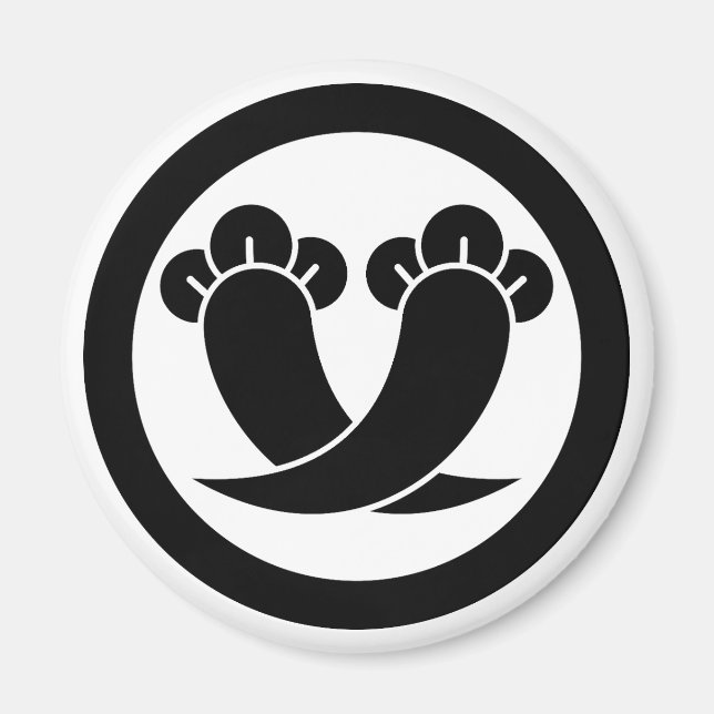 Imán Clavos intersectantes en círculo (Frente)