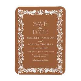 Imán Clay Talavera Tile España Fiesta Guardar la fecha