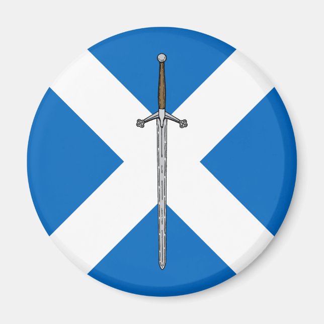Imán Claymore y Saltire (Frente)