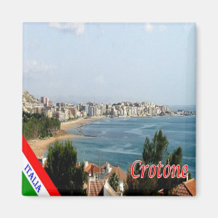 Imán CLB026 CROTONE - Calabria - Italia - Fridge