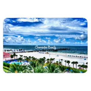 Imán Clearwater Beach, Florida, destino de vacaciones