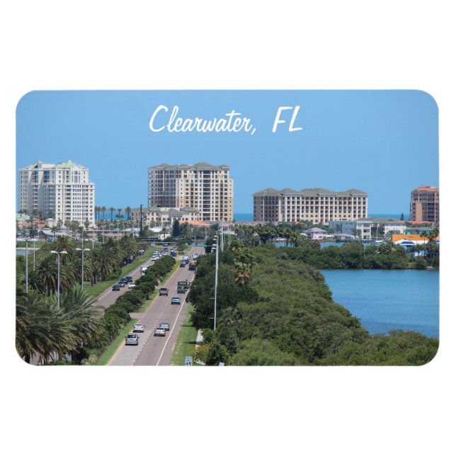 imán Clearwater Florida (Horizontal)