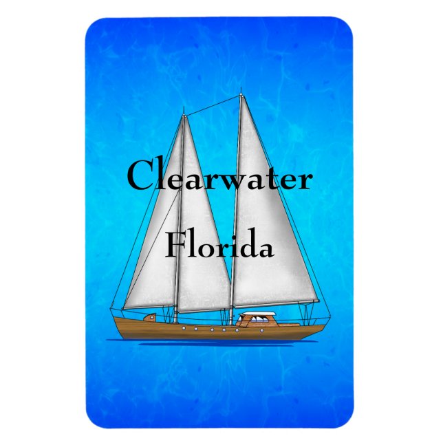 Imán Clearwater Florida (Vertical)